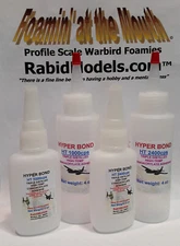 HYPERBOND CA Super Glue HIGH-TEMP HT cyanoacrylate adhesive - Your Choice!