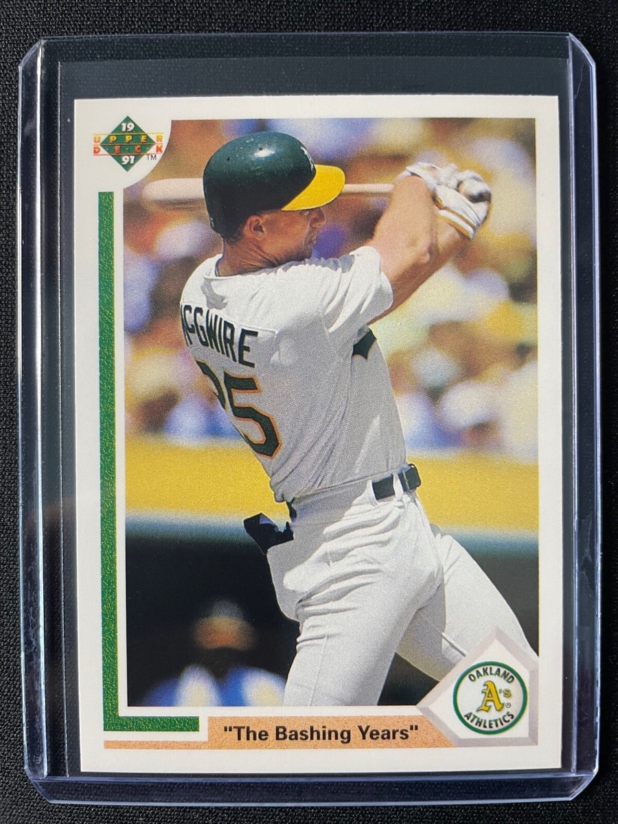 1991 Upper Deck Mark McGwire The Bashing Years #656 Athletics