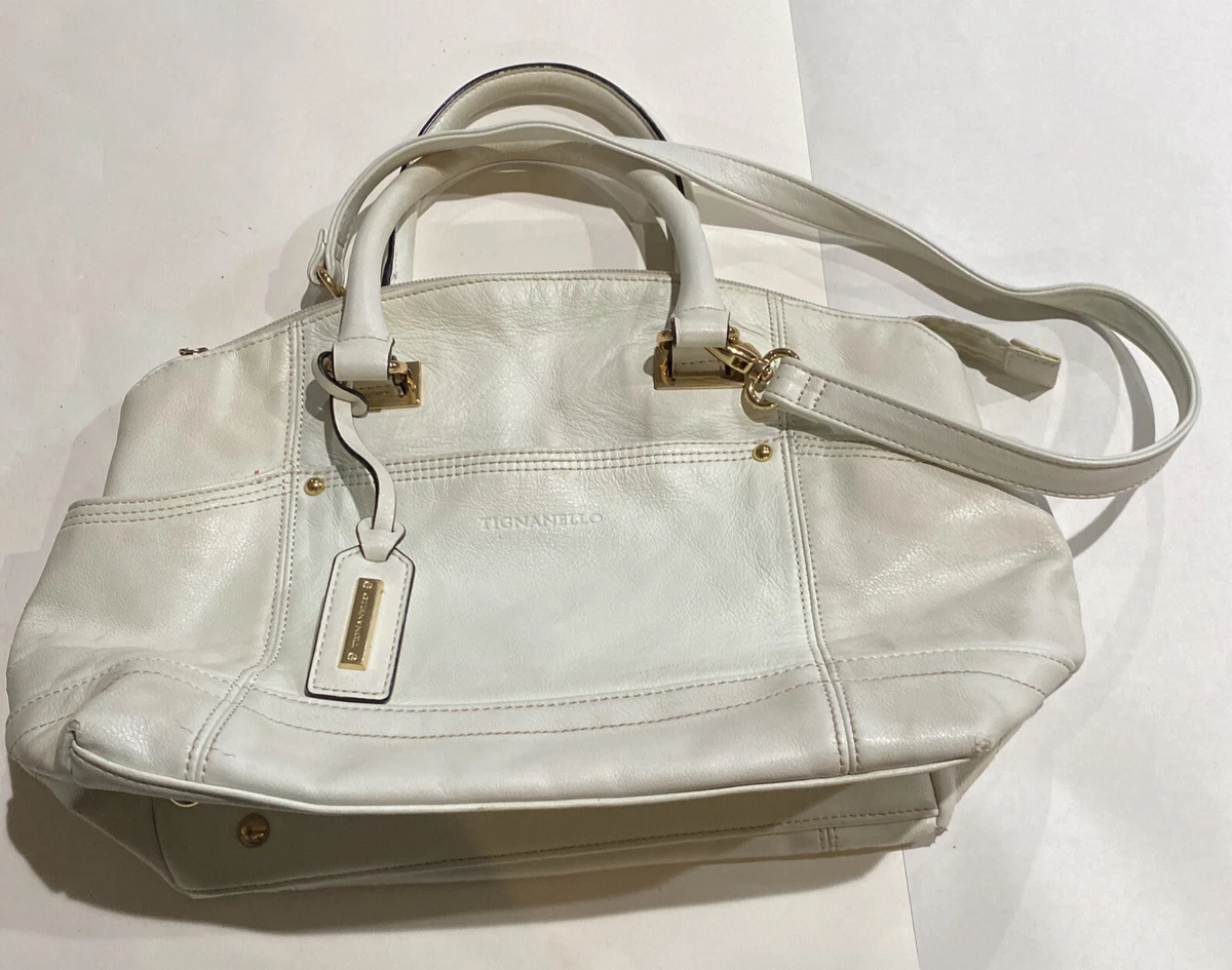 Tignanello white best sale purse