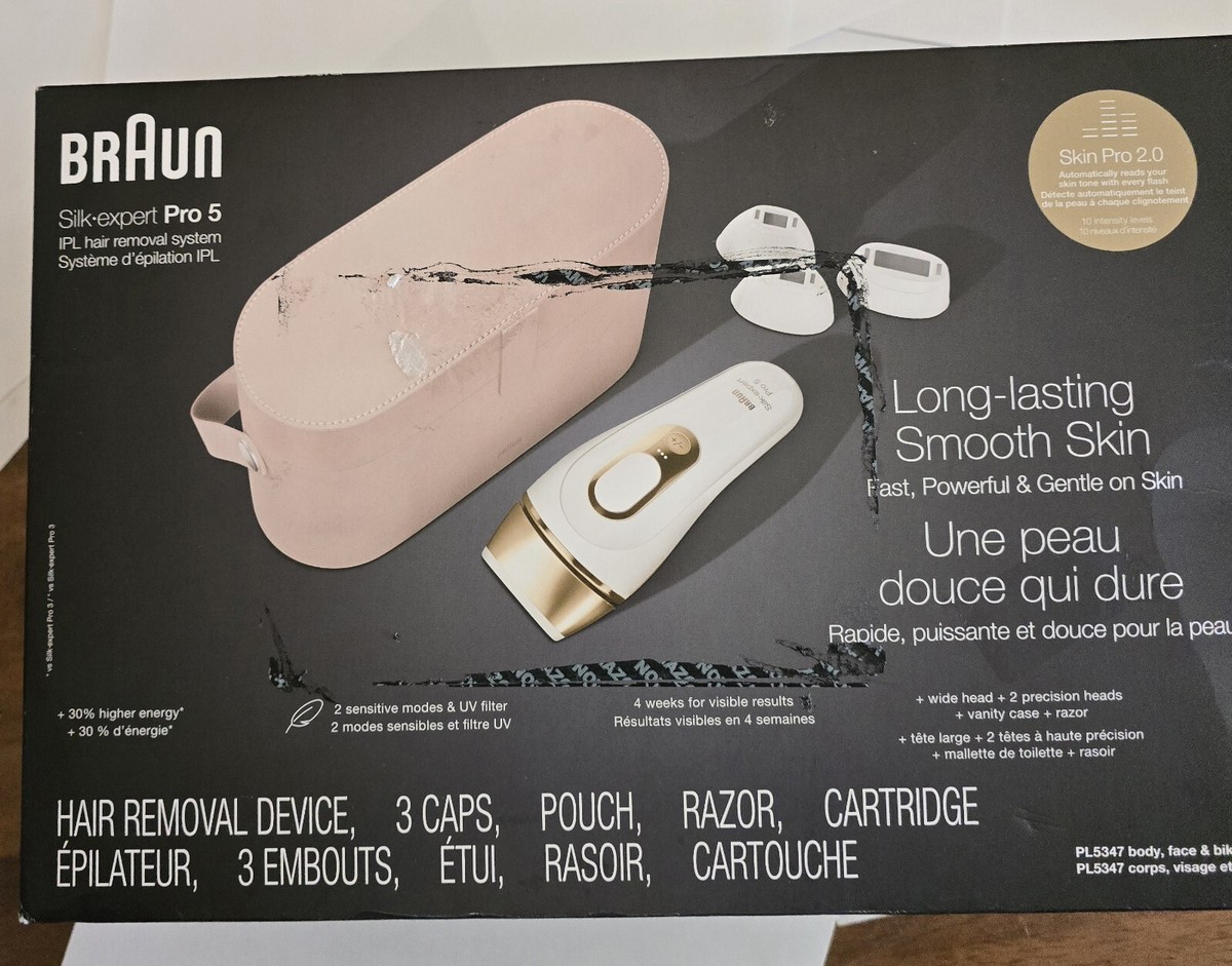 Braun Silk Expert Pro 5 IPL Hair Removal System - PL5347 NeW | eBay 