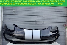 ✅ 2017-2021 Porsche Panamera GTS Front Bumper OEM 6 Sensor Holes 971807221AC 18