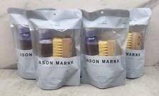 Jason Markk Essential Kit 4 oz. Premium Shoe Cleaner Brush and Solution Lot 5 