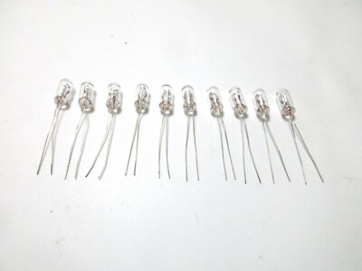 10 New 1869 1869D REPLACEMENT BULBS FOR LIGHT BULB / LAMP 10V 14ma # L ...