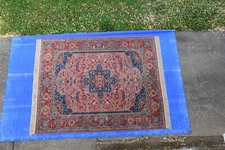 Karastan Rug 700 Series 736 Medallion Serapi 8.8x10.6 Very Nice #kARS8810