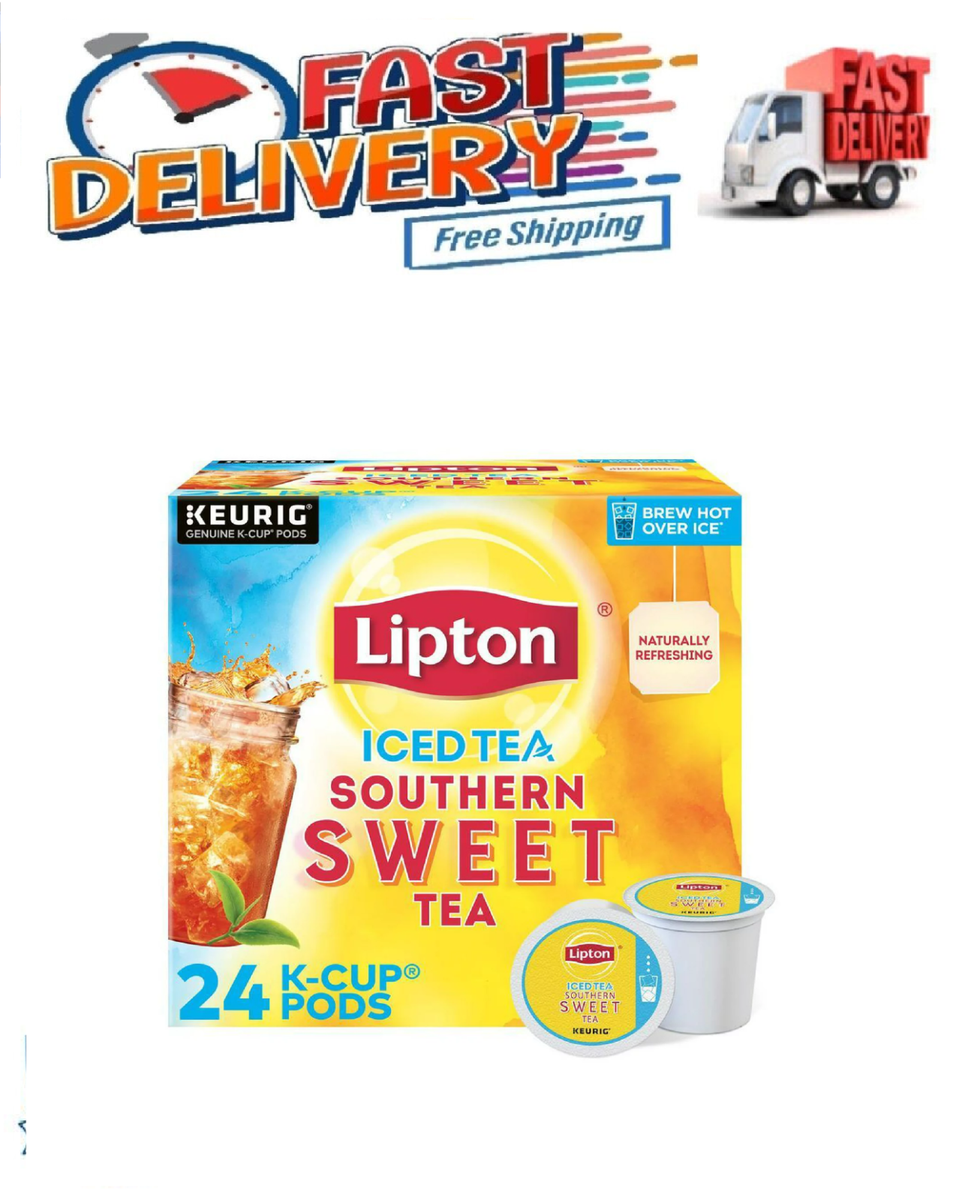 Lipton Iced Tea K-Cup Pods Keurig Southern Sweet Black Tea