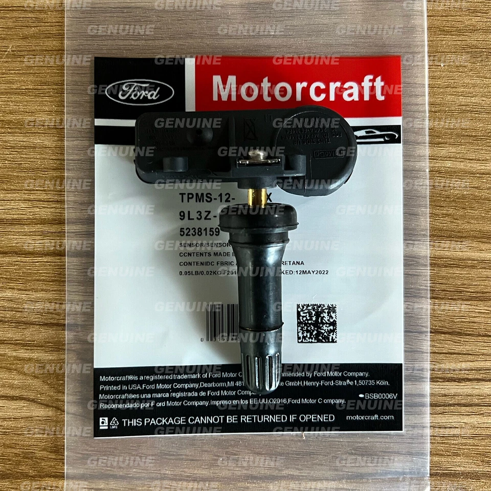 4Pcs MOTORCRAFT 9L3Z1A189A TPMS Tire Pressure Monitoring Sensor for LINCOLN FORD Foto 3 de 4