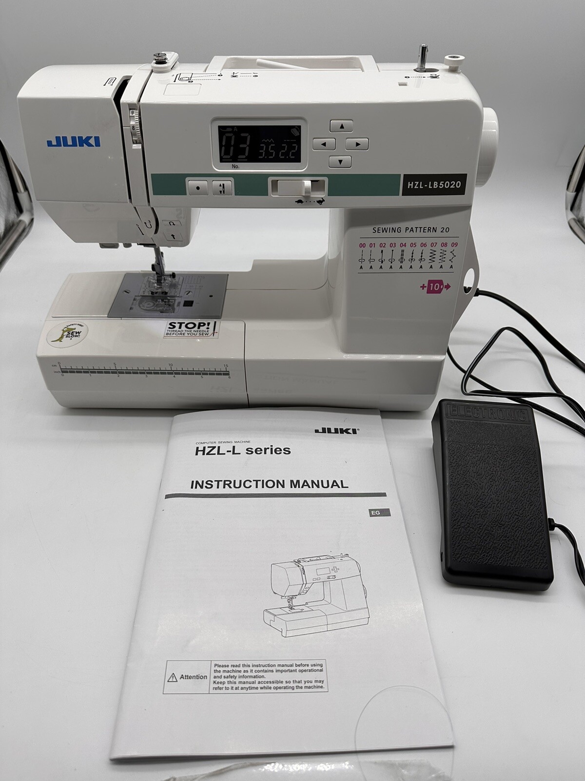 Juki HZLLB5020 Computerized Sewing Machine eBay