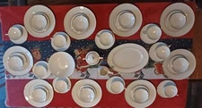 Johann Haviland Vtg Fine China  50 Piece Bavaria Germany 9 Place Settings MINT!!