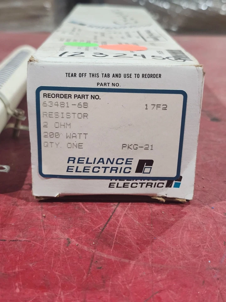 NEW IN BOX RELIANCE ELECTRIC RESISTOR 63481-6B - Image 2 of 4