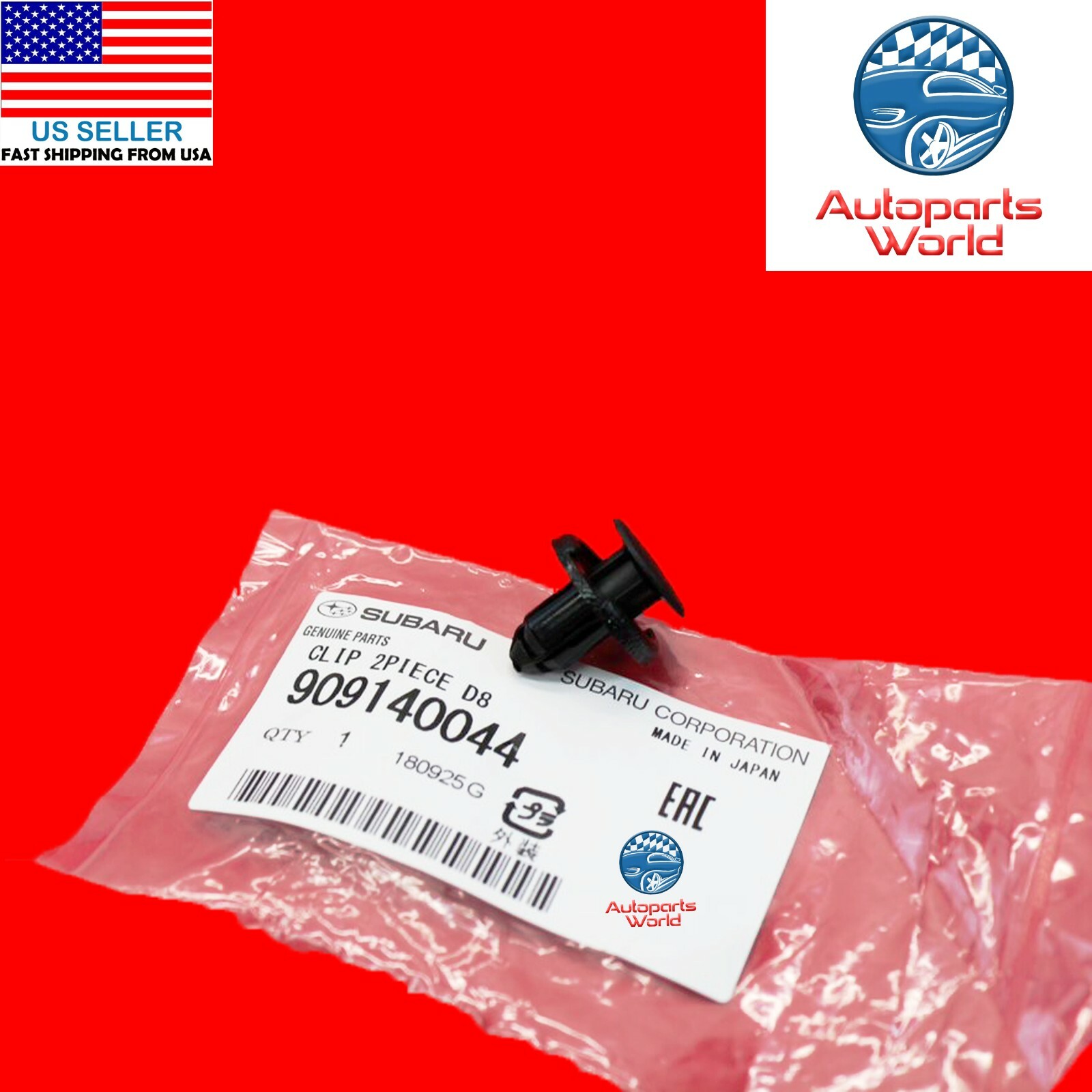 ENUINE OEM SUBARU REAR/FRONT/UPPER/LOWER WHEEL WELL LINER RETAINER