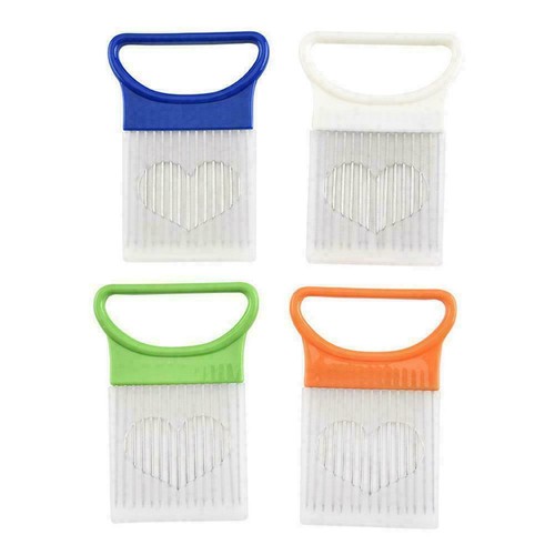 Steel Peeler Vegetable Leaf Remover+Needle Onion Cut X0Z0 Useful Holder C0XSD34 - Picture 11 of 16