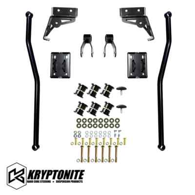 Kryptonite Full Floating Traction Bar Kit For 2001-2010 Chevy GMC 2500HD/3500HD