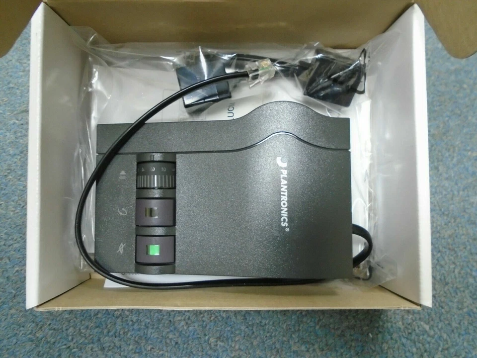 NEW IN BOX Plantronics M12 M12LUCM 61642-43 Wired Headset Modular Amplifier - Image 2 of 2