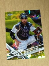 2017 Topps Sapphire Chrome GOLD Refractor Derek Norris #92 2/5