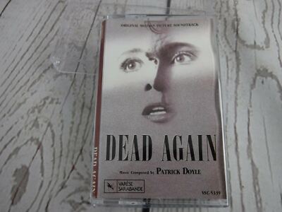 DEAD AGAIN Cassette Tape Movie Original Motion Picture Soundtrack Patrick Doyle