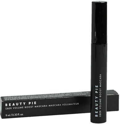 Beauty Pie Uber Volume Boost Mascara Collagen Infused 9ml .30 fl oz Jet Black
