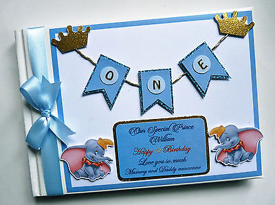 SCRAPBOOK BABY SHOWER GUEST BOOK ANY DESIGN BAMBI BIRTHDAY