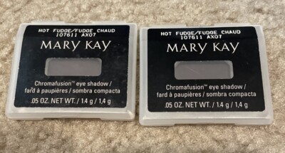 Lot of 2 Mary Kay Chromafusion Eye Shadow .05 OZ HOT FUDGE  # 107611 NEW