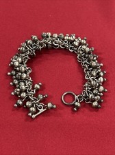 Vintage Silpada Sterling Silver Ball Bracelet With a Toggle Clasp