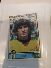 Panini World Cup 78 Zico Rookie Flamengo