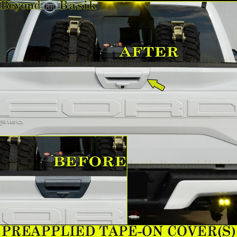 2018 2019 2020 Ford F150 F-150 Tailgate Handle COVER W/O LSH Z1 YZ OXFORD WHITE - Imagem 3 de 4