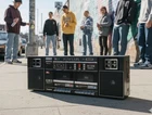 READ - Vintage Retro Panasonic RX-CW26 Stereo AM/FM Radio Cassette Boombox Black
