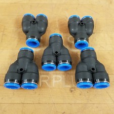 Festo QSY-16 16mm Pneumatic Push-In Y-Connector - NEW