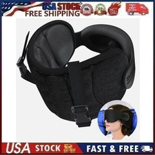 SARISUN New Generation Travel Pillows for Airplanes Head Strap with Eye Mask