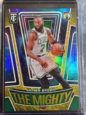 2024-25 Totally Certified Jaylen Brown #4 The Mighty Mirror Gold /10 Celtics