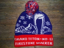New Firestone Walker Brewery Beanie Hat - Grand Teton No-Li Northern Lights Beer
