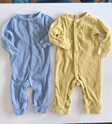 Modern Moments by Gerber Baby Boys Lot Set 3-6 Months Sleepers