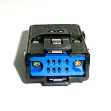 NOS Hirose S-1608A/P-1608A 8 Pin Connector Receptacle and Shell PLUS Hardware