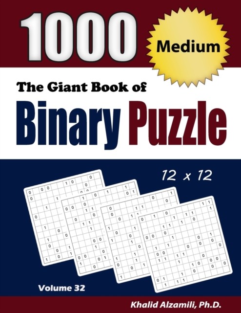 Giant Book Of Binary Puzzle:  1000 M