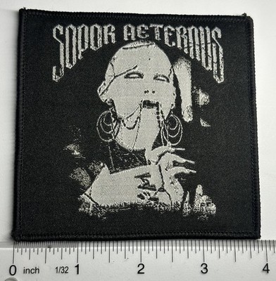 Sopor Aeternus & The Ensemble of Shadows Black Border Woven Patch