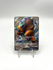Carta pokemon TAUROS GX 144/149 set Sole e Luna Italiano Full Art Holo Poor
