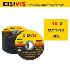 10PACK Cut Off Wheels 4-1/2" Metal  Stainless Steel Angle Grinder Cutting Disc.