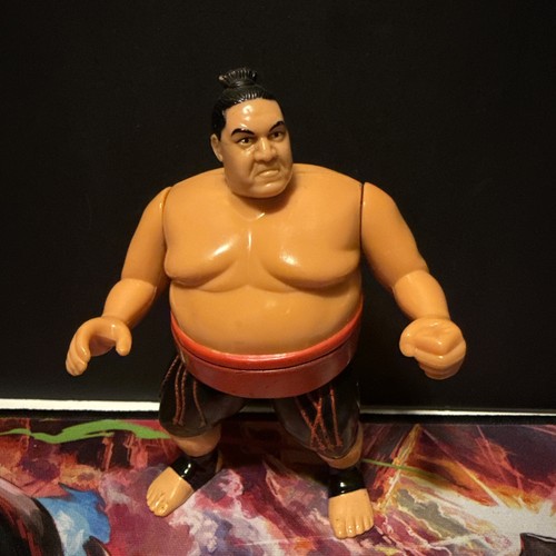 WWF Yokozuna Hasbro Series 8 WWE WCW AEW WRESTLING...