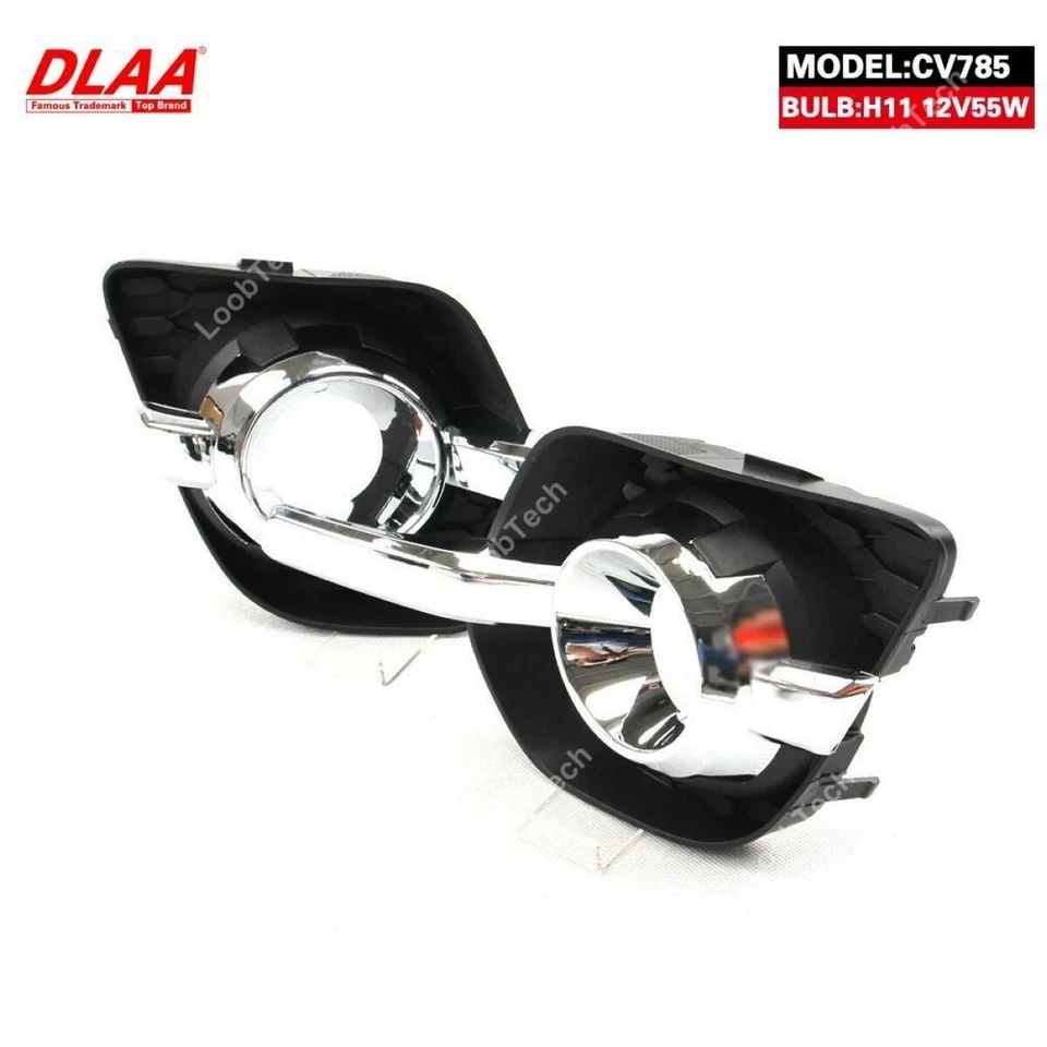 Halogen Fog Light Bumper Frame Cover Daytime Running Light For Holden Equinox - Image 4 of 4