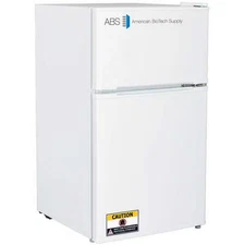 American Biotech Supply Refrigerator w/ Freezer,33-3/4" H,19" W ABT-RFC-3M