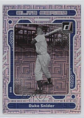 2023 Panini Donruss Elite Series Vector Duke Snider #E4 HOF 0t2