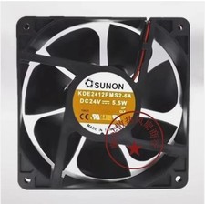SUNON KDE2412PMS2-6A DC24V 5.5W 2-Wire Inverter Cooling Fan