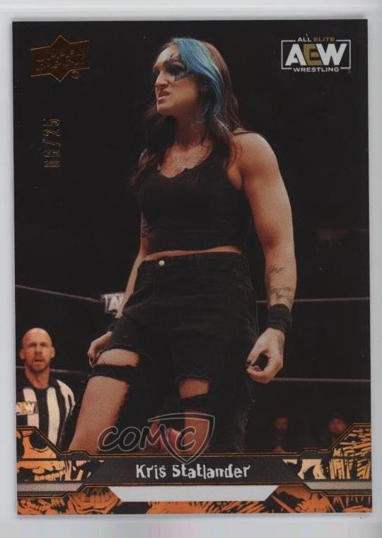 2023 AEW All Elite Wrestling Orange Piledriver 8/25 Kris Statlander #5 1d3