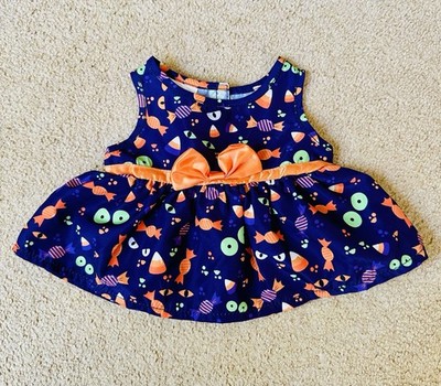 Build A Bear Workshop * Offizielles BAB Halloween Trick or Treat Outfit lila Kleid