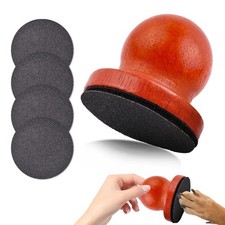 Dog Nail File Dog Scratch Board for Nails Wooden Handicraft Cat Dog Nail Scra...