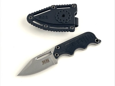 SOG NB1002 Instinct Mini Fixed Blade Neck Knife Sheath premium