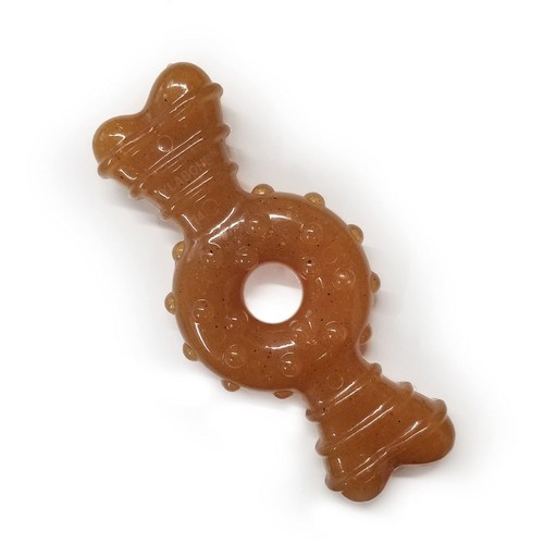 Nylabone Ring Knochen Kauspielzeug für Welpen Welpen Beißspielzeug Huhn Geschmack mittel - Bild 1 von 5