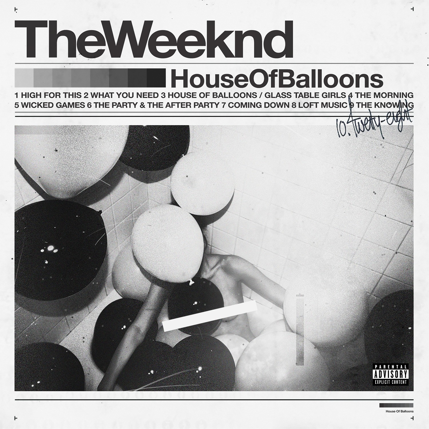 The Weeknd House of Balloons (Vinyl LP) 12" Album