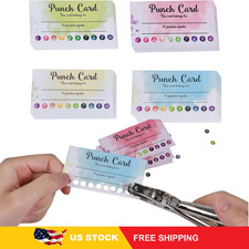 120 PCS Behavior Reward Punch cards for Kids,suit for Classroom Student Awards
