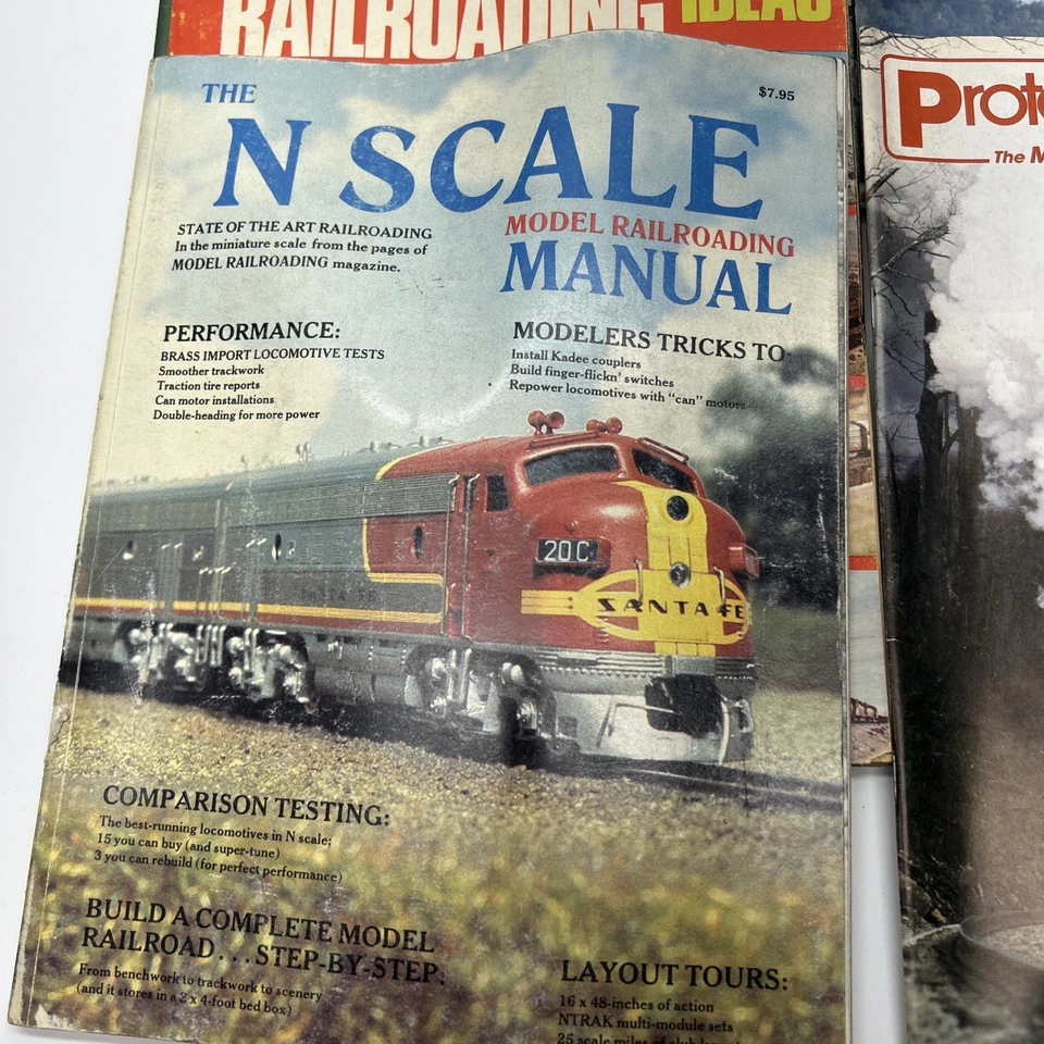 Lot Of 18 Vintage 1980s Model Railroad Train Magazines Railfan Prototype N Scale - Image 2 of 4