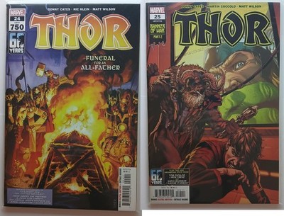 Thor #24 and 25 - Two giant-sized issues - Donny Cates - Marvel Comics